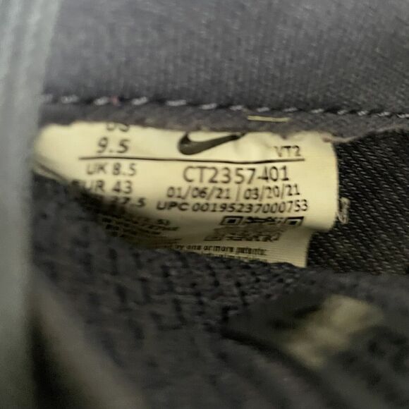 Nike React Infinity Run Flyknit 2 Blue Running Shoes Men’s 9.5 (CT2357-401) - Picture 12 of 12